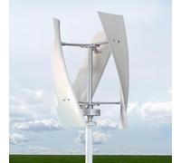 Kit generador de turbina eólica Horizontal de CA con Controlador de Carga, Kit generador de turbina eólica Vertical, Salida de CA trifásica de 6000 W para producción de energía doméstica, 12