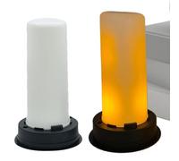Kit genérico de bombillas de llama solar - bombillas de repuesto con efecto de parpadeo realista, resistente a la intemperie, construcción robusta, rendimiento luminoso, compatibles con las lámparas