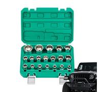 Kit genérico de bujes para reparación de automóviles, 8-32 mm pulido espejo - Buje de flor de ciruelo para automóviles | para mecánicos técnicos de mantenimiento industrial y garaje doméstico