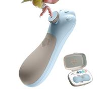 Kit genérico de de uñas para pájaros - Bajo Ruido con 6 Cabezales de Repuesto - Herramienta de manicura Garras para Aves de Corral - para Especies pequeñas y Grandes Budgerars - Periquitos de