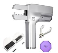 Kit genérico for máquina de extensiones de cabello 6d, herramienta de tercera generación, extensiones de cabello humano de 5 pines sin rastro, instalación y extracción rápidas