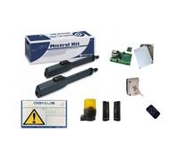Kit GENIUS FAAC Automazione Cancello a Battente MISTRAL 300 MONSON 51700781 230V