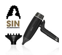 Kit ghd Secador Speed Negro Con Difusor Para Cabello Rizado, Kit negro