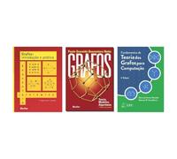 Kit Grafos: Introdução + Grafos: Teoria, Modelos + Fundamentos da teoria
