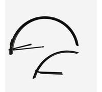 Kit Guardabarros Delantero/Trasero Varillas Rígidas Bicis Trekking 28" Talla única