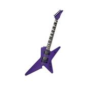 Kit Guitarra Eléctrica Guitarra Eléctrica Maciza De 6 Cuerdas Con Tapa Caoba Morada