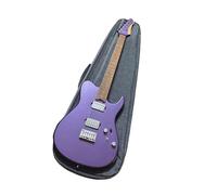 Kit Guitarra Eléctrica Guitarra Eléctrica Morada De 6 Cuerdas Con Pastillas Hood Y Estuche