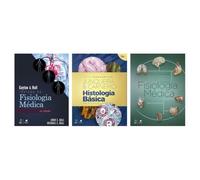 Kit Guyton & Hall + Histologia Básica + Tratado de Fisiologia Médica