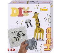 Kit Hama Beads Midi Safari 3D