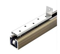 Kit Herraje Corredera de Riel para Puerta Resistente e Invisible, Riel Puerta Corredera Techo para Cocina Baño Oficina Granero Armarios - Interiores como en Exteriores