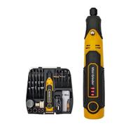 Kit Herramienta Rotativa InaláMbrica, Kit Miniherramienta Lijado Rotativo | Minitaladro InaláMbrico Usb 3 Velocidades (12000-17000 Rpm) Y LáPiz Grabador Para Taladrar, Tallar, Lijar