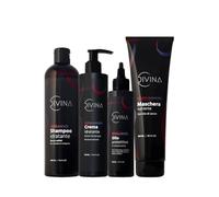 Kit hidratante y luminoso para cabello ondulado, rizado, súper rizado, afro Natural&Amazing de DIVINA BLK