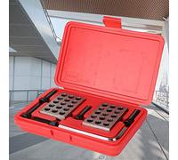 Kit Hinist de Bloques de Calibre 1-2-3 con 23 Orificios y Accesorios Juego de Herramientas a Juego para Hinists que Incluye Tornillos, Llave y Estuche