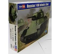 Kit Hobbyboss 1:35 83827 Ruso T-50 Tanque de Infantería Militar