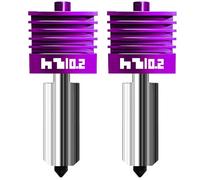 Kit Hotend de 0,2 mm para laboratorio Bambu P2S/H2D/H2S/A1/A1 mini (2 unidades, manga de silicona no incluida), boquillas con revestimiento nano, alta dureza, resistente a altas temperaturas