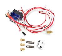 Kit Hotend de impresora 3D de alto rendimiento, juego de varillas calefactoras con boquilla extrusora de aluminio mejorada para V6, 1,75 mm, 0,4 mm, compatible con filamento ABS