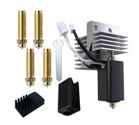 Kit Hotend de impresora 3D, repuesto de boquilla de garganta totalmente metálica de primera calidad, 0,2mm, 0,4mm, 0,6mm, 0,8mm para carbono