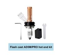 Kit Hotend mejorado para Flashforge Adventurer 5M/5M Pro Bloque calefactor cerámico Hotend AD5M y boquilla de acero duro desmontable rápidamente