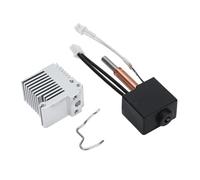 Kit Hotend para impresora 3D y repuesto de extrusora con boquilla de acero duro de 0,6 mm y garganta totalmente metálica compatible con impresoras 3D combinadas, incluye bloque (0,6 mm)