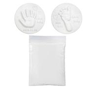 kit huellas bebé, suave no tóxica registro crecimiento infantil 20 g con instrucciones for recién nacidos padres y regalos familiares