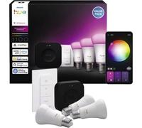 Kit iluminación inteligente Philips 929003853503 Bluetooth E27 A60 1100 lm negro blanco