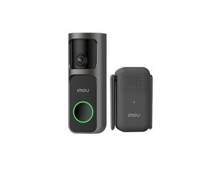 Kit Imou Videotimbre 3S con batería 2.5K con lente Fisheye + zumbador inalámbrico