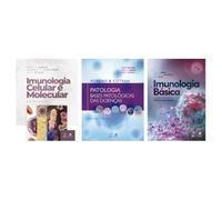 Kit Imunologia Celular e Molecular + Robbins & Cotran + Imunologia Básica