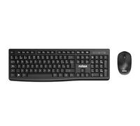 Kit inalámbrico - Teclado y ratón con conexión USB, diseño ergonómico, Gran precisión, Compatible con Varios Sistemas operativos