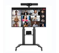 Kit Inalámbrico Yealink Gran Sala + Pantalla - Soporte Rodante