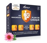Soria Natural Kit Inmunidad Plan Choque 7 días - Con Zinc, Vitamina C, D, Composor 8 - Salud Inmune - Ayuda a Reforzar tus Defensas cuando Fallan - Kit 21 Comprimidos y extractos naturales de 31,5ml