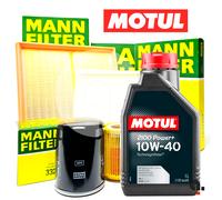 Kit Inspección Fiat 500 Panda Lancia Ypsilon 1.2 Gasolina + 3LT Aceite Motul