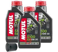 Kit Inspección Honda CB 500 X 2013-2018 Aceite MOTUL 5100 10w30 + Filtro de