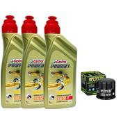 Kit Inspección Honda Silver Wing 600 2001/2011 Castrol 15W50 Filtro Óleo Hiflo