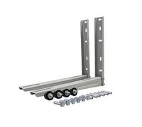 Kit Instalación aire acondicionado Montaje Split hasta 3000 frigorías compuesto por 2 escuadras soporte pared + 4 silemblock + tornillería para su montaje