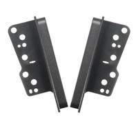 Kit Instalación Marco Radio Coche 2 Unids Soportes Radio Panel Estéreo Doble DIN Fascia DVD Montaje Tablero Kit Lateral para Toyota para Rav4 para 4Runner para Celica Fj para Cruiser