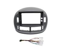 Kit Instalación Marco Radio Coche 9 Pulgadas para Toyota para Previa para Estima para ACR30 para Tarago 2003-2008 Android Dash Kit Panel Ajuste Radio Coche DVD Marco(LHD Frame Cable)