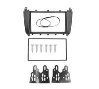 Kit Instalación Marco Radio Coche Marco Reacondicionamiento Estéreo Radio Coche 2Din, Panel Biselado Reproductor CD Y DVD para Benz C-Class W203 Clase GLK C209 2005-2009