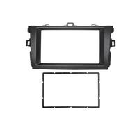 Kit Instalación Marco Radio Coche Radio Fascia 2 DIN, GPS, DVD, Estéreo, CD, Panel, Montaje En Tablero, Kit De Instalación, Marco para Toyota para Corolla 2007-2013