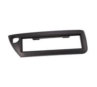 Kit Instalación Reinstalación Radio 1 DIN para Salpicadero Marco Embellecedor Placas Frontales Cubierta Montaje Bisel para Ford para Ka 1996-2008(Black,RHD)