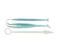 Kit Instrumental Estéril Desechable para Exploración Dental | Uso Único y Listo para Usar | Ideal para Profesionales y Estudiantes de Odontología, Enfermería y Medicina