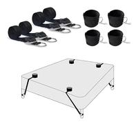 Kit integrado de sujeción para cama: apto para todos los tipos de camas estándar, instalación sencilla sin necesidad de alimentación eléctrica, robusto y duradero, lo que lo convierte en el regalo per