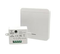 Kit Interruptor Inalambrico con Transmisor y Receptor 10A 220V 433Mhz Interruptor de Luz Inalámbrico para Sala de Estar Dormitorio Cocina Lámpara de Hasta 1500W Control Remoto Hasta 50-200M No Batería