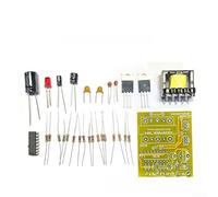 Kit inversor de CC 12 V a CA 220 V, placa convertidora de impulso de 60 W para proyectos electrónicos y experimentos científicos - PCB de 53 x 49 mm