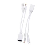 Kit inyector y divisor de adaptador PoE de alimentaci?n pasiva a trav?s de Ethernet de 5 V, 12 V, 24 V y 48 V
