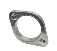 Kit Junta Silenciador Tubo Escape Coche Universal 2 Agujeros Acero Inoxidable 51MM 63MM 76MM Tubo Cola Escape(2.36 inch 60mm)