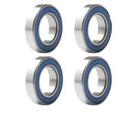 Kit juntas cojinete 6801 Rodamientos Para VRS MAX 12 * 21 * 5mm Pivote De Acero Cromado Azul Sellado Con Grasa 6801LLU Rodamiento Bolas Completo