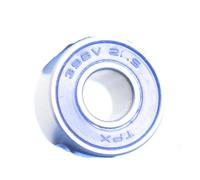 Kit juntas cojinete Rodamientos Para 398V 2RS MAX 8 * 19 * 10 * 11mm 4 Uds Acero Cromado Sellado Con Grasa 398 V Rodamiento De Bolas Completo