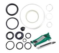 Kit Juntas Gato Hidráulico Suelo 15 Piezas, Repuesto Retenes para Gato de 3 Toneladas, Accesorios Reparación Taller Garaje
