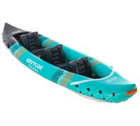 Kit kayak hinchable coleman sevylor toledo 2+1 para 2 adultos y 1 niño in olsa estanca y aleta