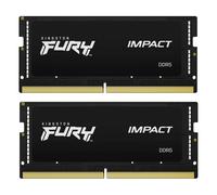 Kit Kingston FURY Impact 64GB (2x32GB) DDR5-5600 CL40 SO-DIMM Memoria de trabajo